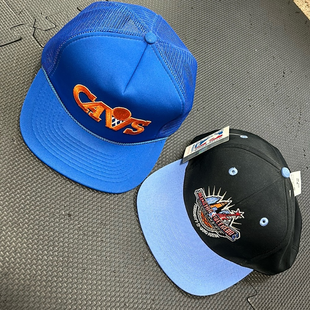 Retro authentic throwback Cleveland cavalier’s cav’s hats snapback excellent con